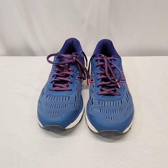 ASICS Gel Cumulus 20 Azure Blue print 1012A008-401 Running Shoes Size 9.5 Women' - Picture 9 of 9